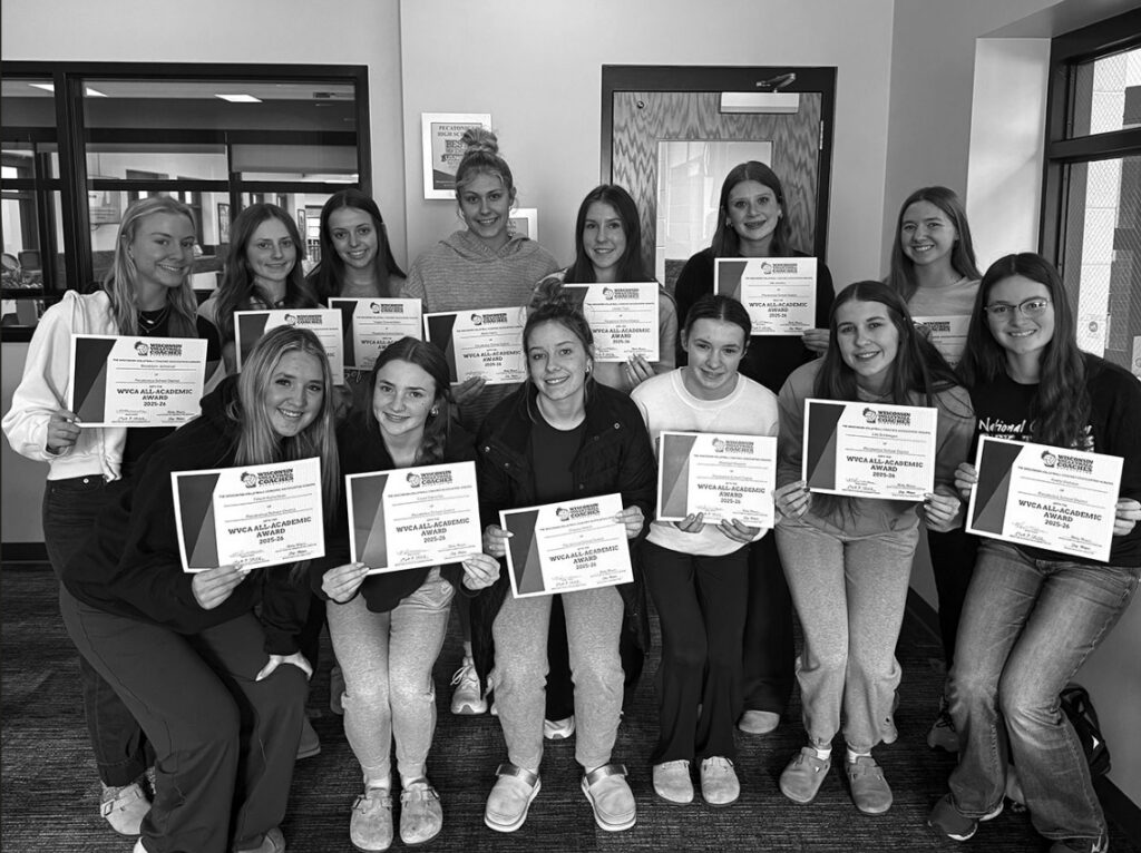 Pecatonica Volleyball team