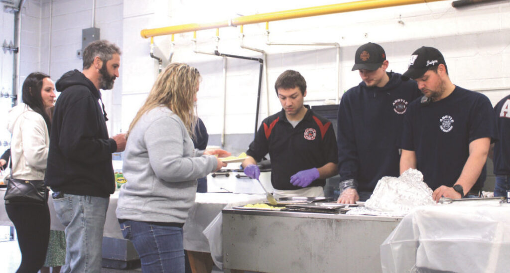 Argyle-Adams Fire Department pancake breakfast, April 12, 2026.