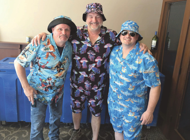 Joe Cockroft, Jason Moen and Nick Crooks