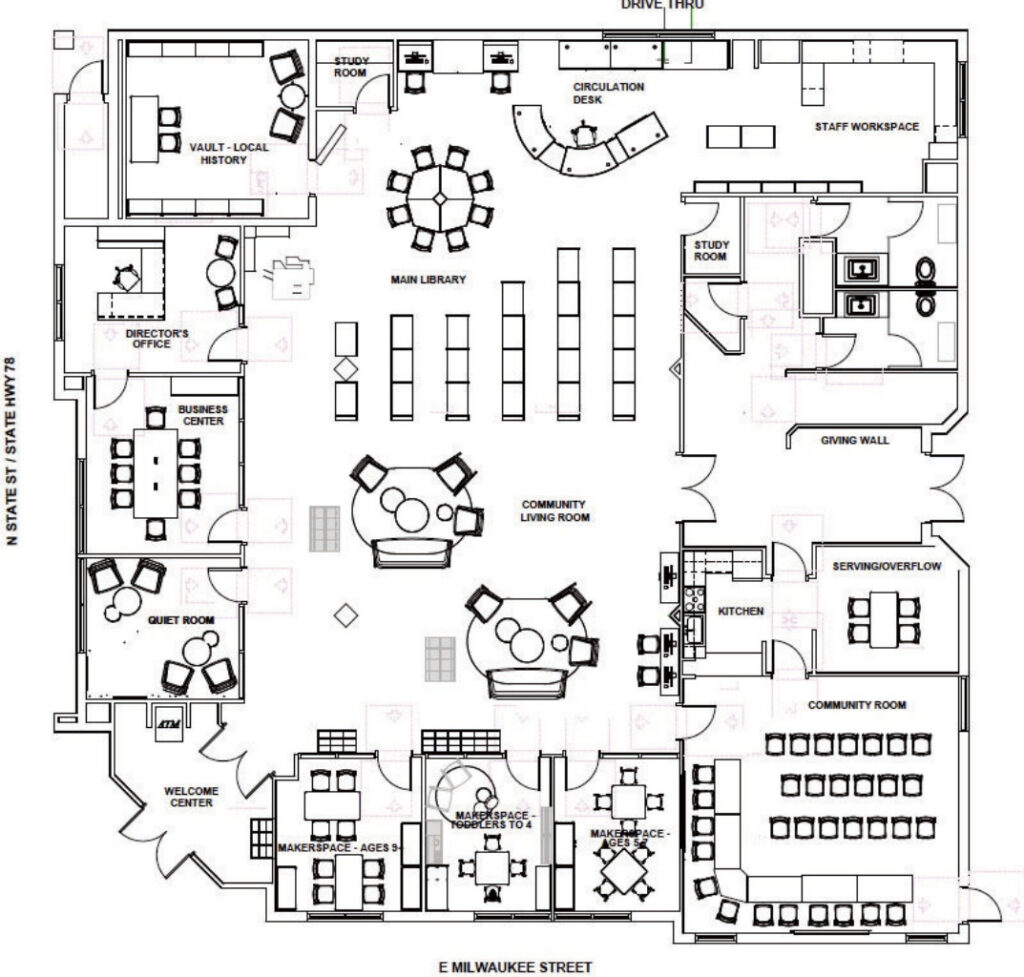 Argyle Village Board Demolition/construction to take place at new library/community center