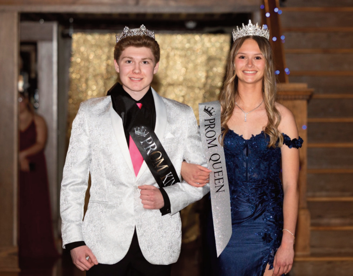 The Argyle Junior Class held their prom on Saturday, May 2 in the new Legacy building, the old Rossing Building. There King Nicholas and Queen Lexi were crowned. Photos by Blue Shutter Photography.
