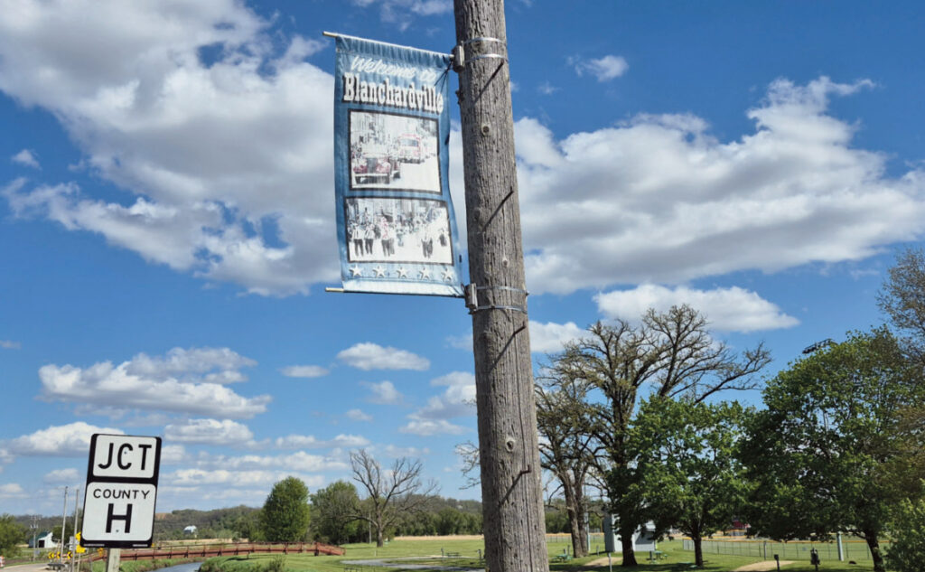 The village of Blanchardville will be getting new, fresh street light banners after the conclusion of the road construction project. Blanchardville Community Pride Inc. and new local business Wahl Signs and Graphics