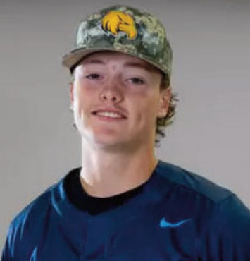 JAMESON JOHNSON, a former Pecatonica High School athlete, recorded a hit in all three games for the Rock Valley College (Ill) baseball team last weekend.