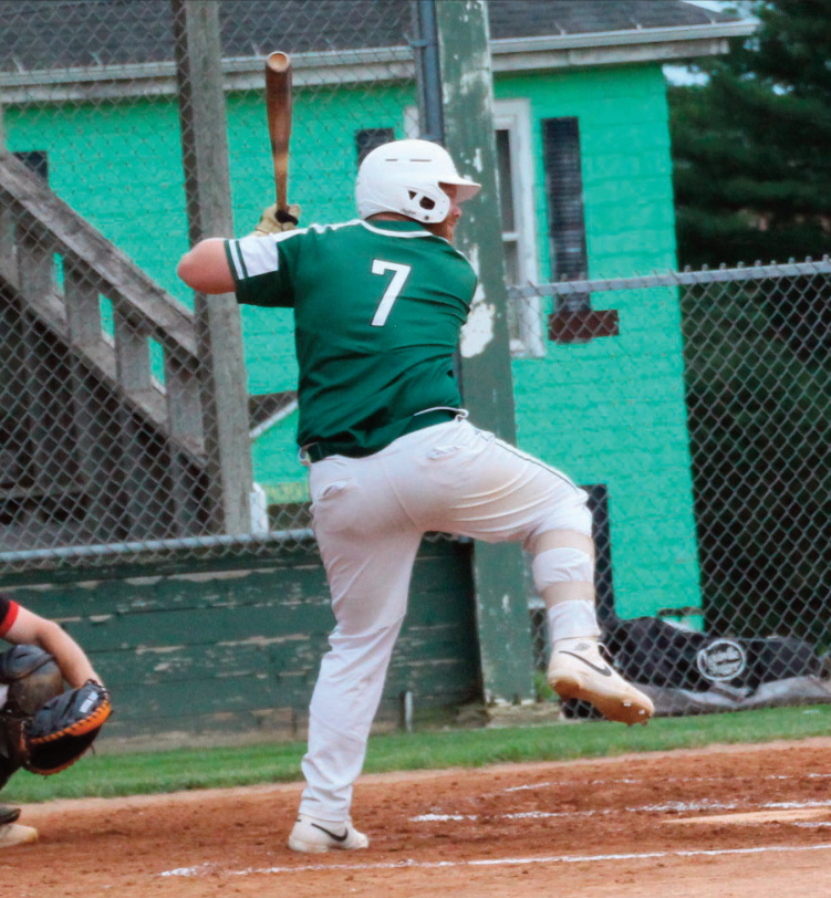 Kyle Kleppe in the batter's box